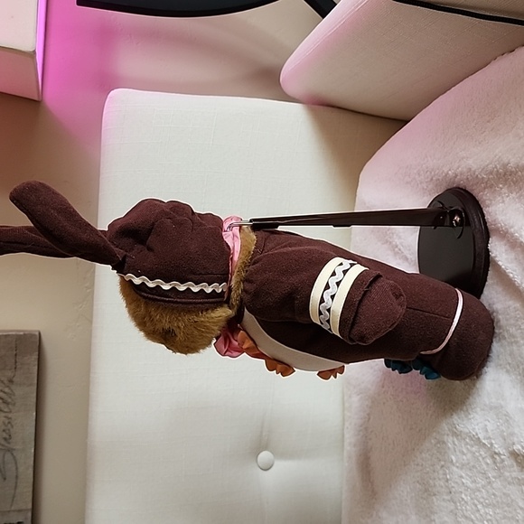 Bear in Bunny Outfit (Stand Included) - Picture 4 of 7